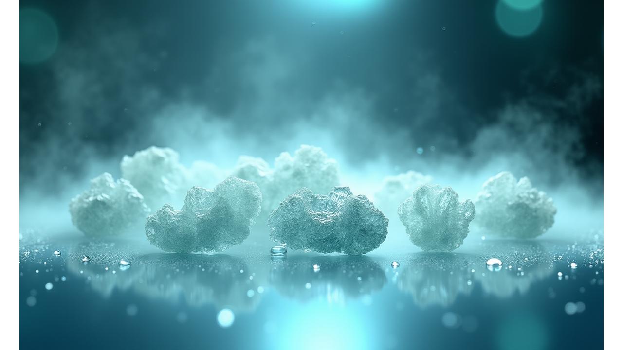 海洋がんの革新的な低温乾燥技術が魚介類由来素材を無菌状態で保存する様子